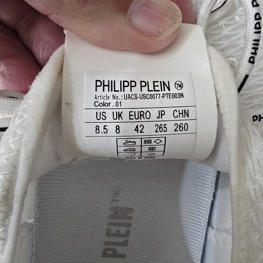 Philipp Plein White Sneakers